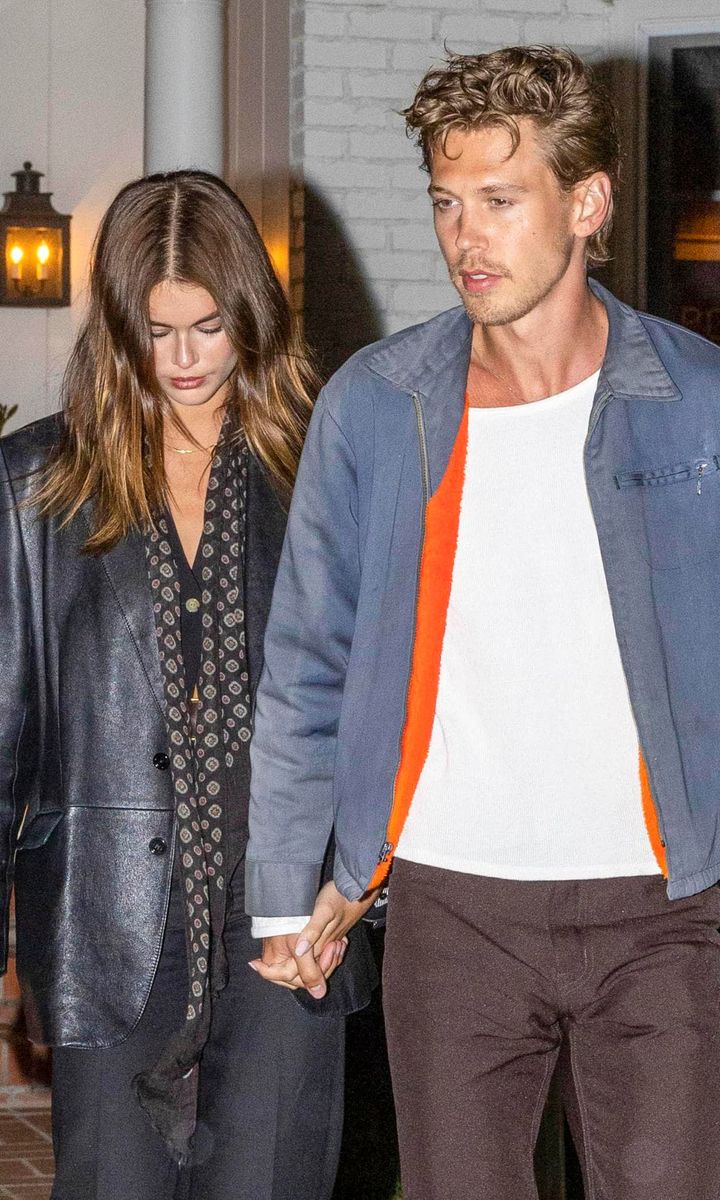 Kaia Gerber and Austin Butler