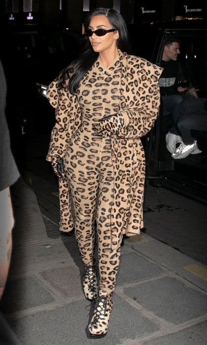 celebrity leopard looks