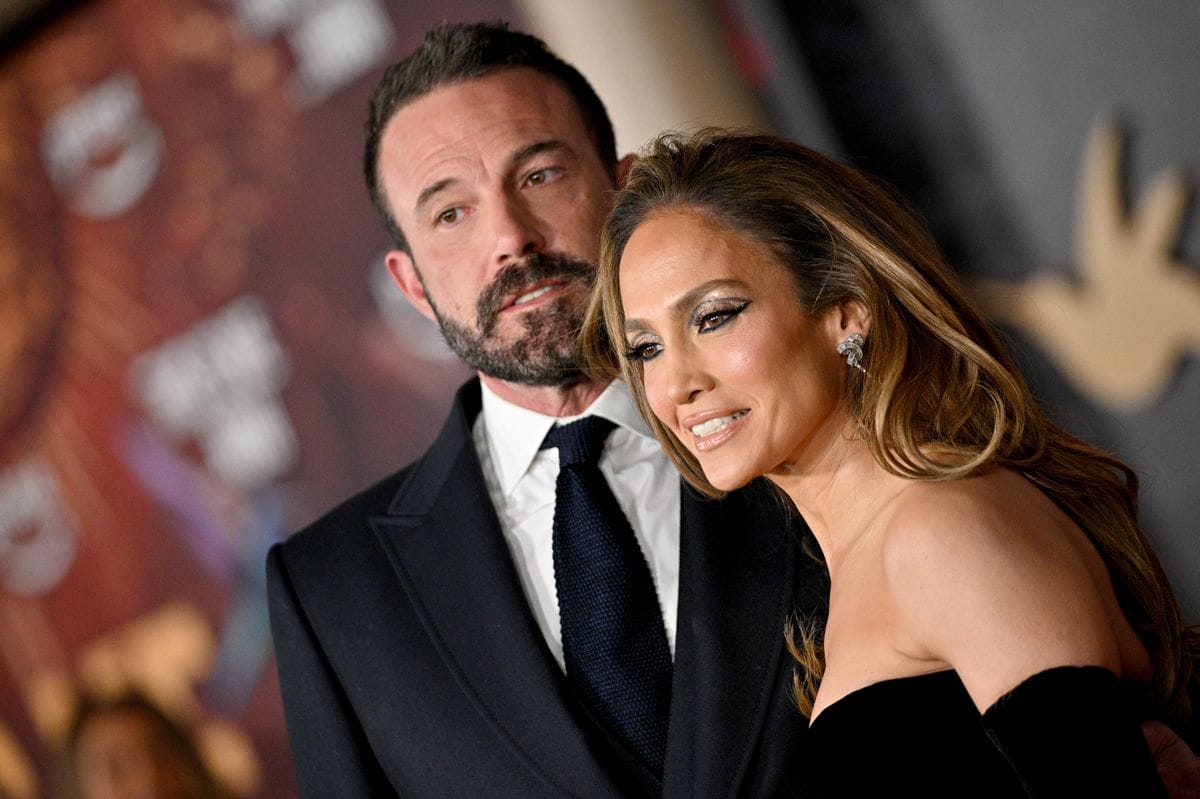 Ben Affleck and Jennifer Lopez attend the Los Angeles Premiere Of Amazon MGM Studios "This Is Me...Now: A Love Story" at Dolby Theatre on February 13, 2024, in Hollywood, California. 