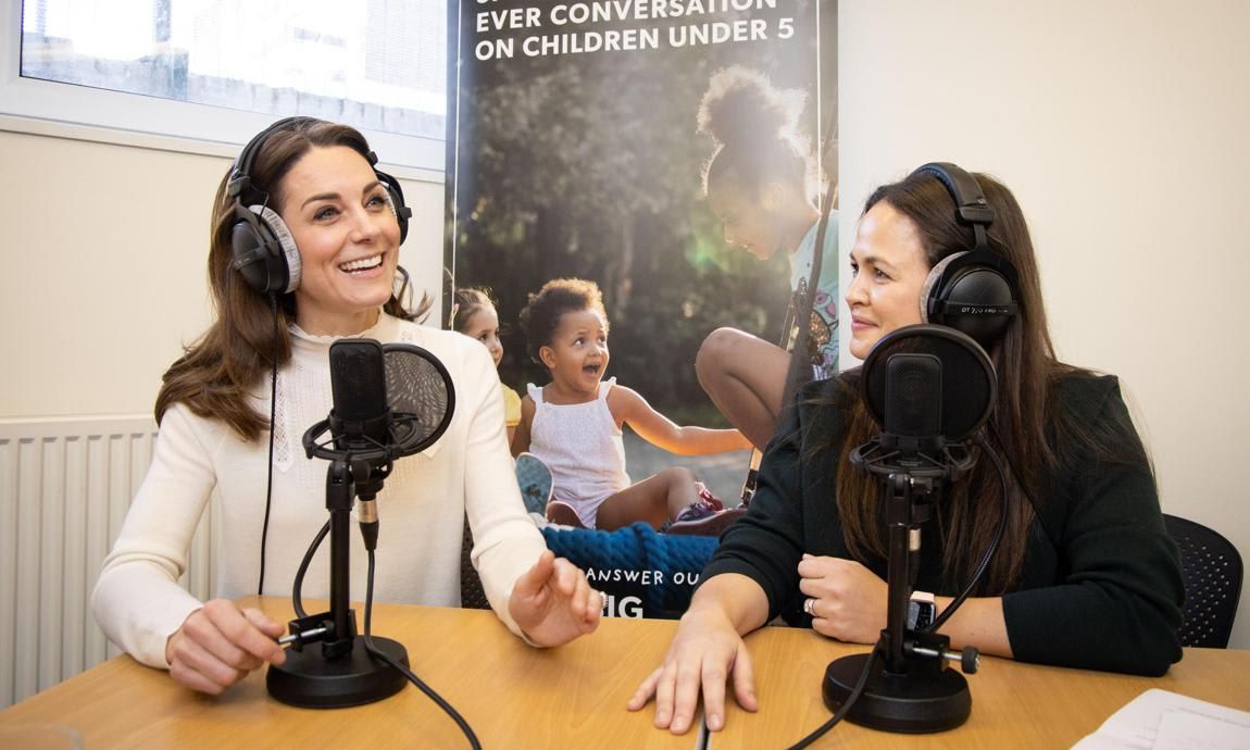 Kate Middleton made her podcast debut on Happy Mum, Happy Baby