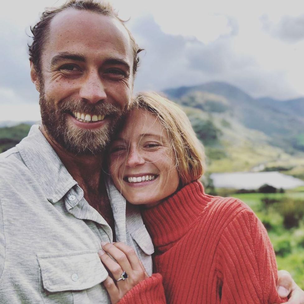 James Middleton is engaged.