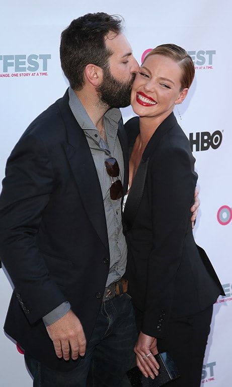 Josh Kelley and Katherine Heigl packed on the PDA at HBO Outfest.
Photo: Getty Images