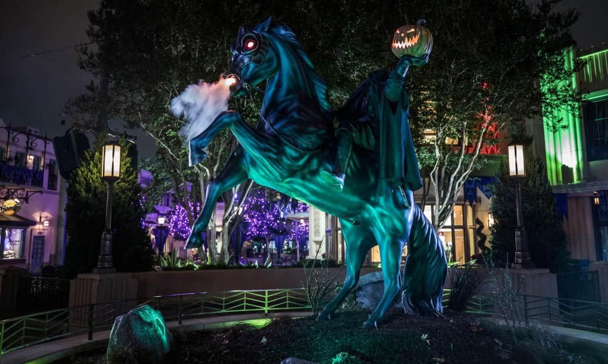 Halloween Time Decor at Disney California Adventure Park