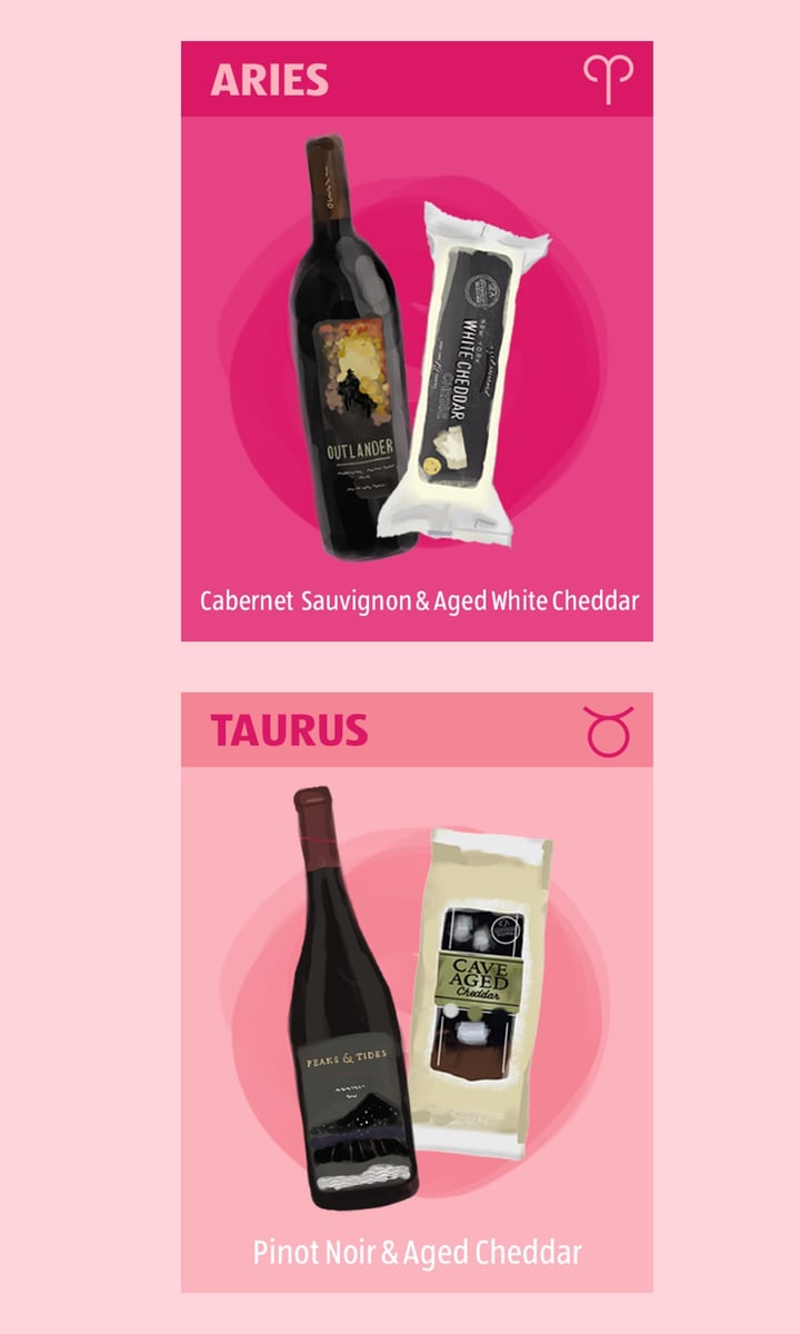 The ultimate wine and cheese pairing guide based on your zodiac sign