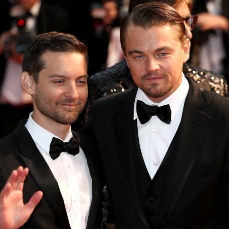 Tobey Maguire and Leonardo DiCaprio