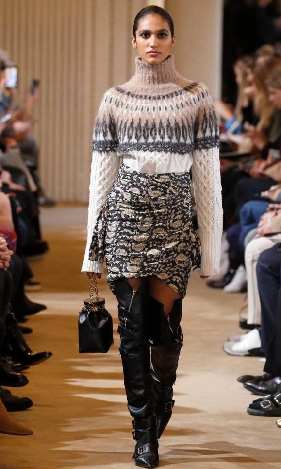 The knit dresses and sweaters by Altuzarra are just as modern as they are chic
