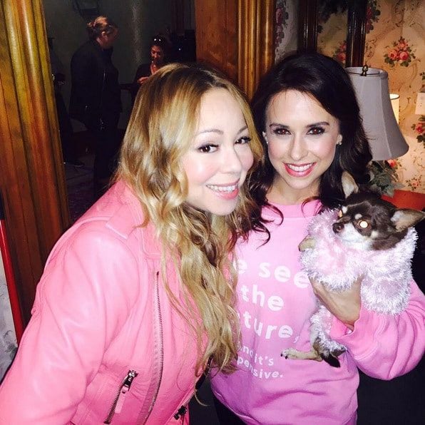 Mariah Carey and 'Mean Girl' Lacey Chabert
Photo: Instagram