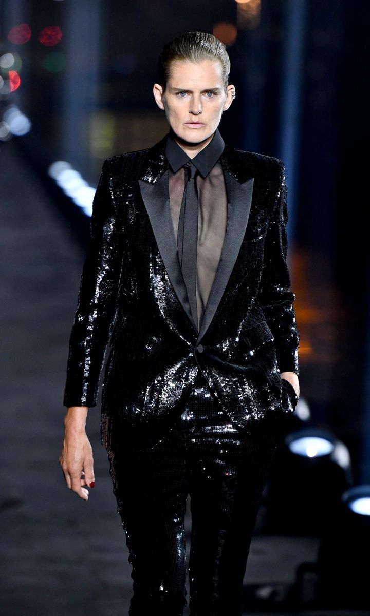 Saint Laurent : Runway - Paris Fashion Week - Womenswear Spring Summer 2020