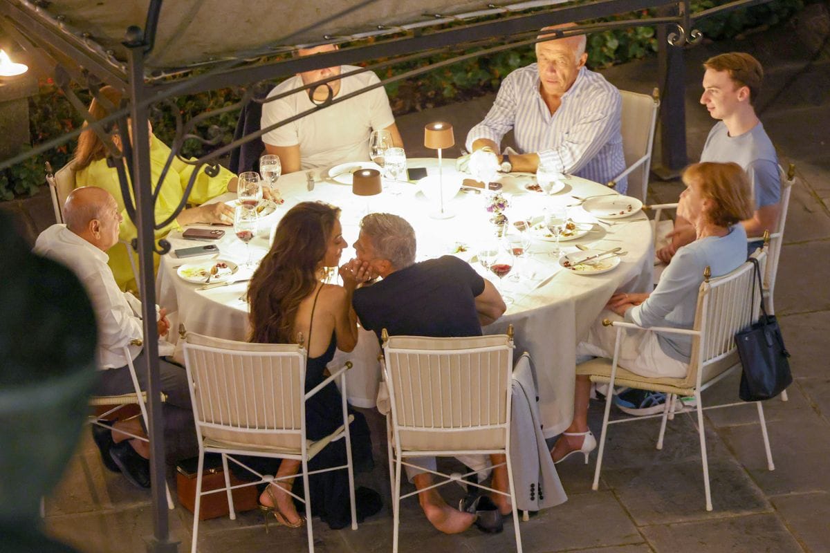 Clooney and Amal were seen enjoying a romantic time at Villa D'Este, the luxurious lakeside resort in Italy. 
