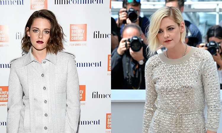 <b>Kristen Stewart</b> can make everything look edgy. From brunette to blonde, she gives a rockstar vibe to both styles.
<br>
Photo: Getty Images