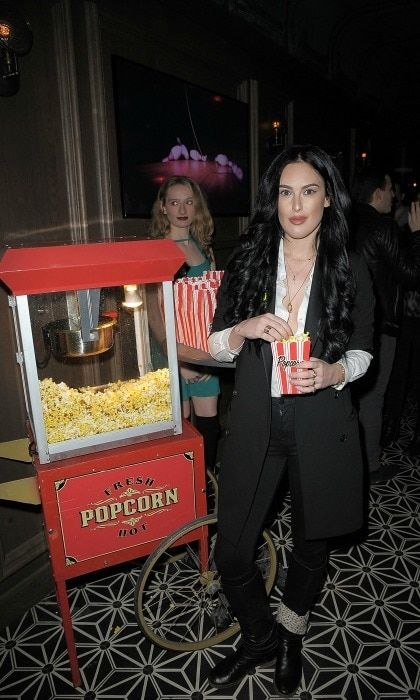 February 1: What's popping! Rumer Willis grabbed a snack during the FISHBOWL grand opening party at Dream Midtown in NYC.
Photo: Chance Yeh/Getty Images for Fishbowl