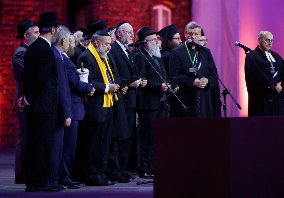 Kings Felipe and Queen Letizia join global leaders to mark Auschwitz 80th anniversary