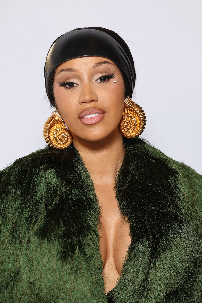 Cardi B attends the Balmain Womenswear Spring-Summer 2025 show as part of Paris Fashion Week on September 25, 2024 in Paris, France. (Photo by Pascal Le Segretain/Getty Images for Balmain)