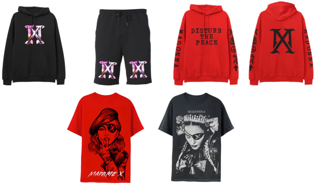 Madonna's new limited edition merch collection