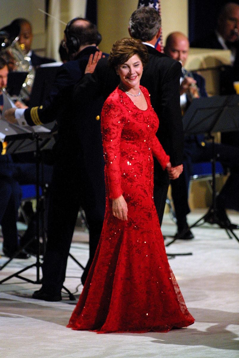  Laura Bush attends the Texas, Wyoming Inaugural Ball 