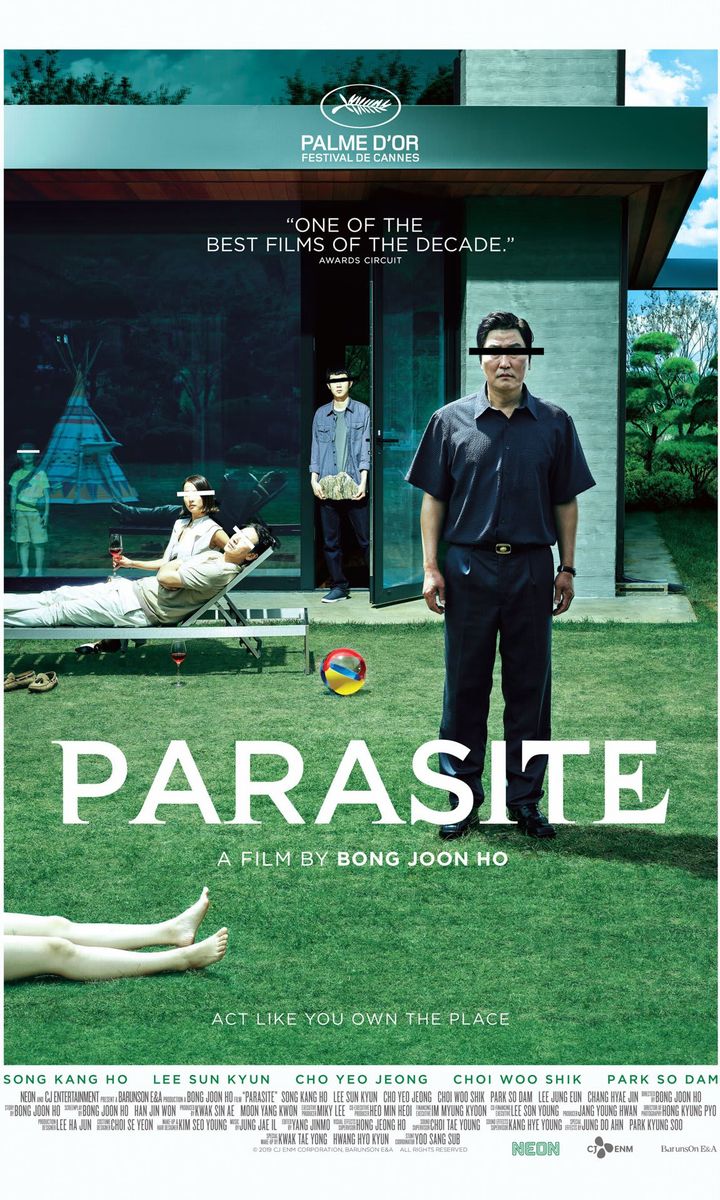 Parasite ﻿  Movie (South Korea)