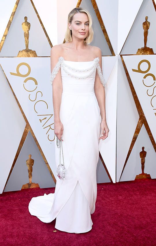 margot robbie chanel oscars