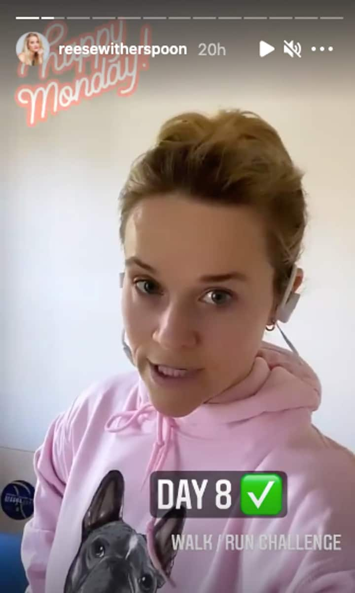 Reese Witherspoon Instagram stories