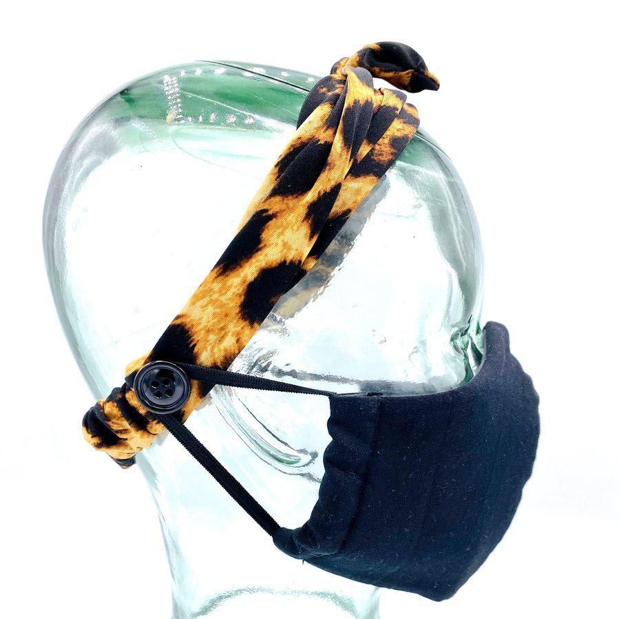 Leopard print headband, Ashley Nell Tipton designs