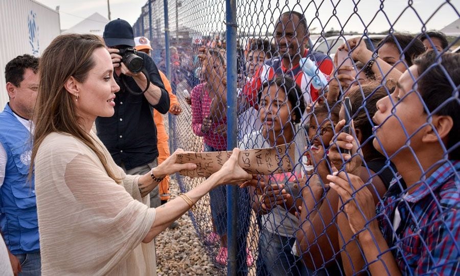 Angelina Jolie charity work