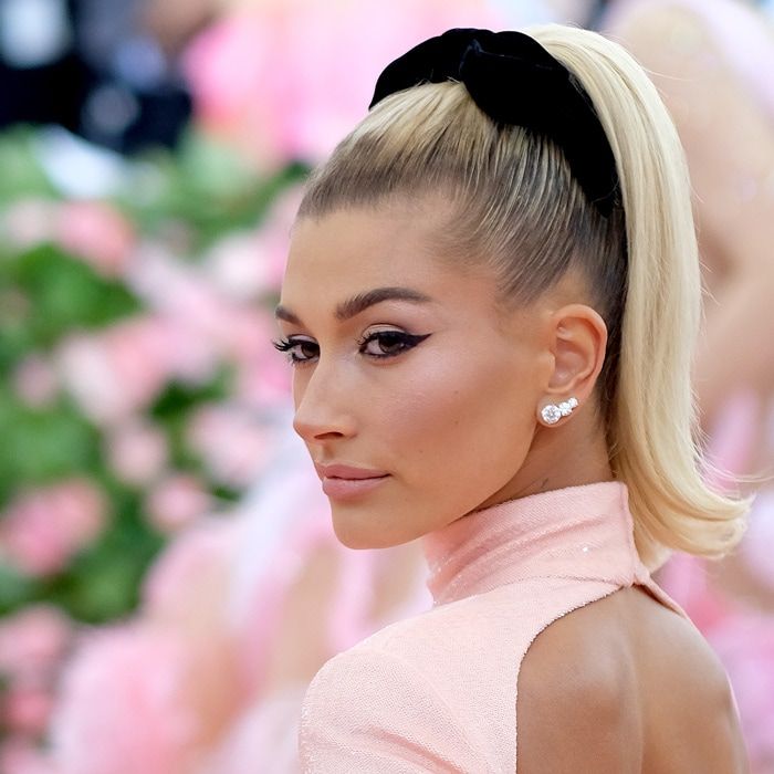 Hailey Baldwin at the Met Gala