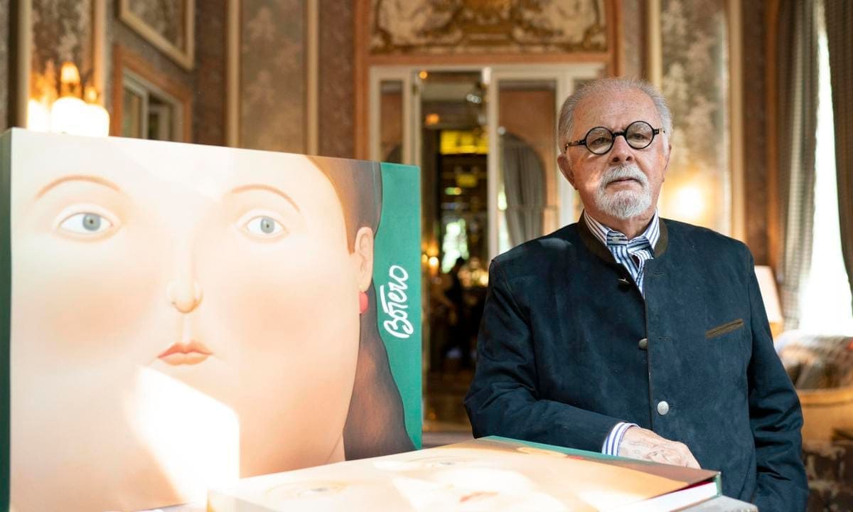 Fernando Botero In Madrid