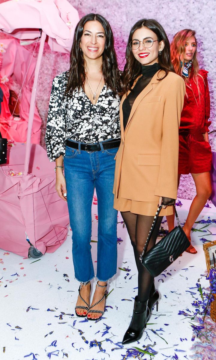 Victoria Justice attends Rebecca Minkoff's 2020 presentation