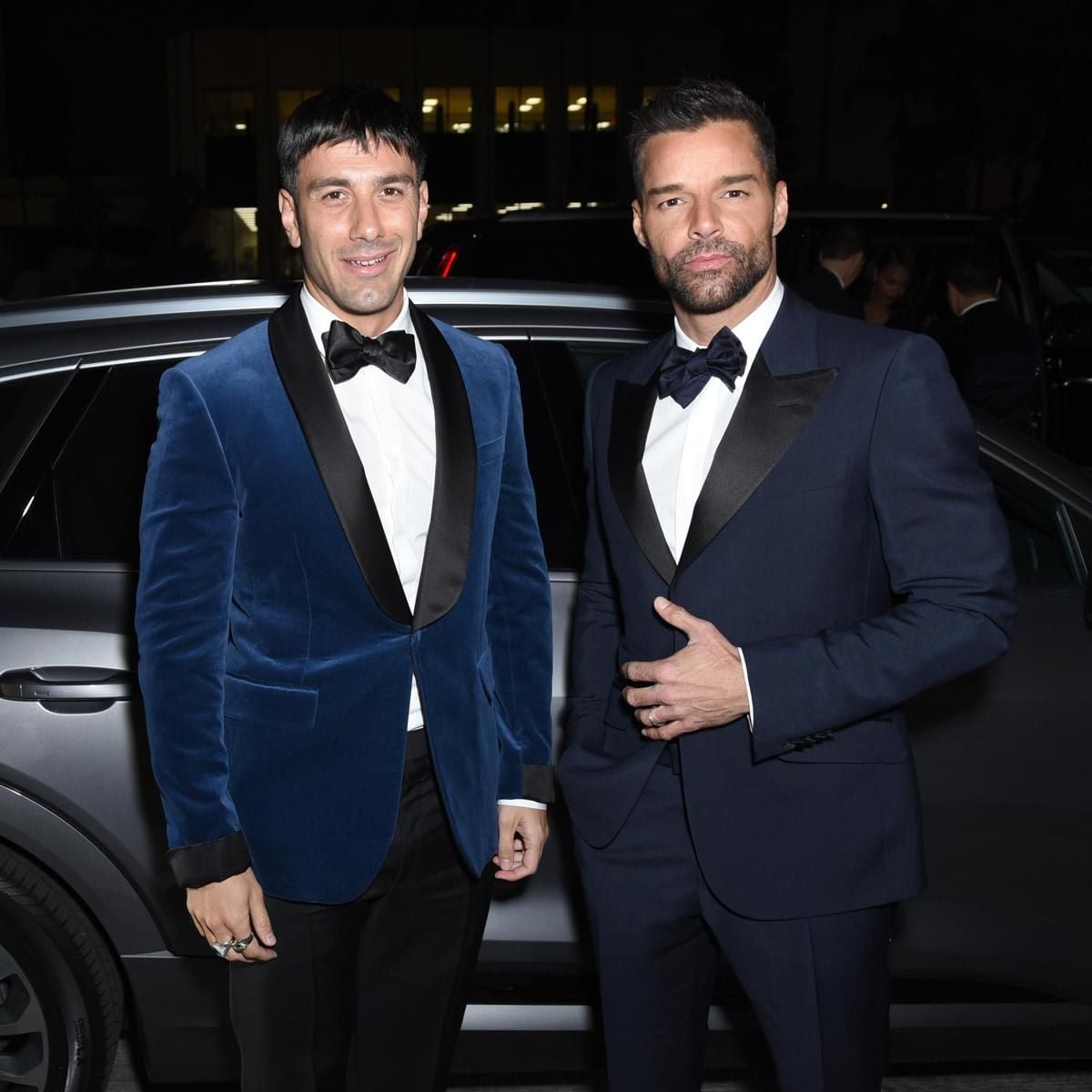 Ricky Martin and Jwan Yosef