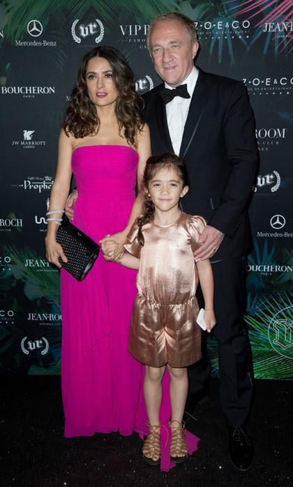 Salma Hayek daughter Valentina Paloma red carpet