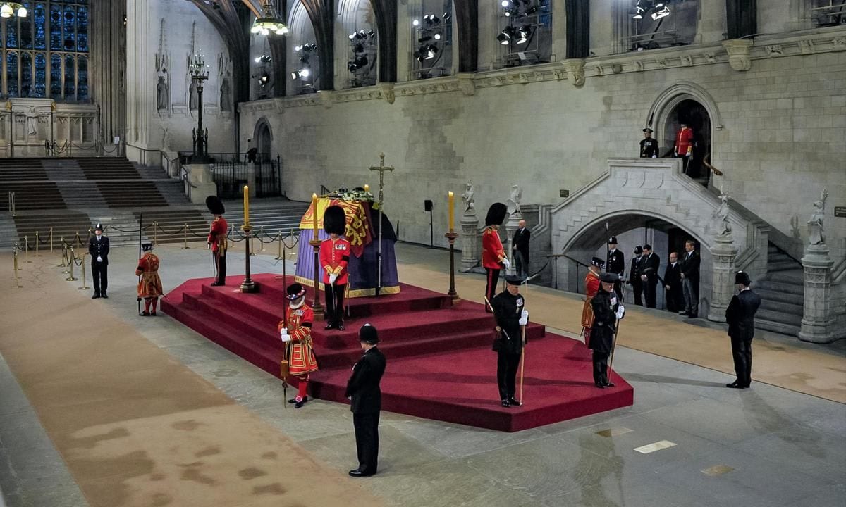 The Nation Prepares To Pay Their Final Respects To Queen Elizabeth II