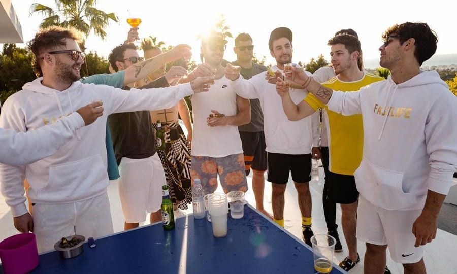 Joe Jonas bachelor party