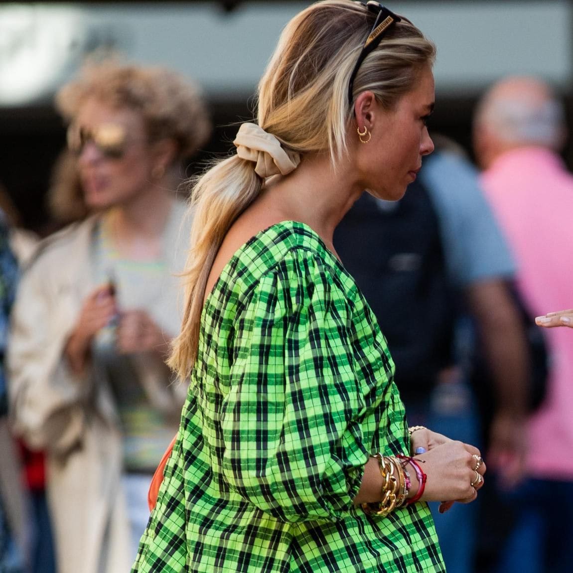 Scrunchie vista en la Copenhagen Fashion Week Spring/Summer 2020