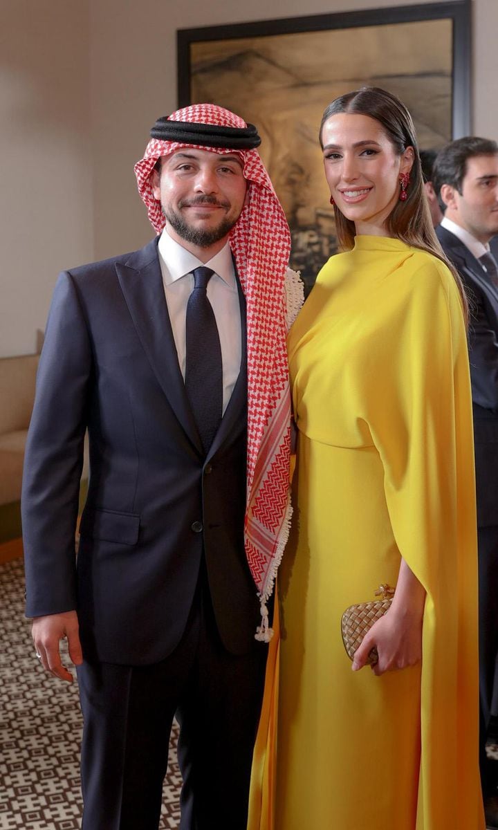 During a forum organized by the Crown Prince Foundation, Crown Prince Hussein revealed that he met Princess Rajwa "through an old friend from school." According to Vogue Arabia, he said: "I consider myself lucky because it is not every day you meet someone like Rajwa."