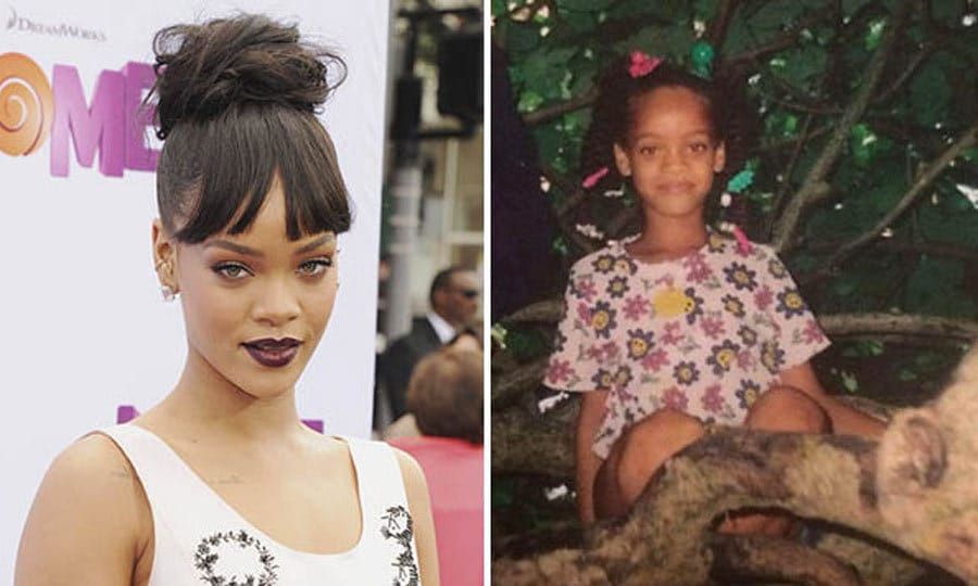 Rihanna
<br>
Badgal shares the cutest throwback of herself on instagram.
Photos: Getty Images and Instagram/@badgalriri