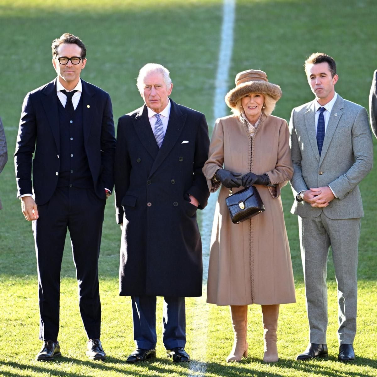 The royals visited Wrexham on Dec. 9 as it celebrated being officially awarded city status. The King and Queen kicked off their day at Wrexham Association Football Club (AFC), where they learned about "the redevelopment of the club."