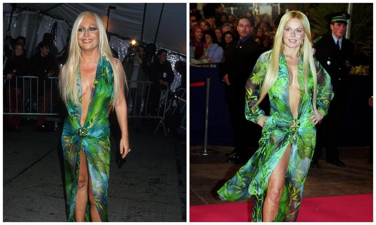 Donatella Versace and Geri Halliwell Horner