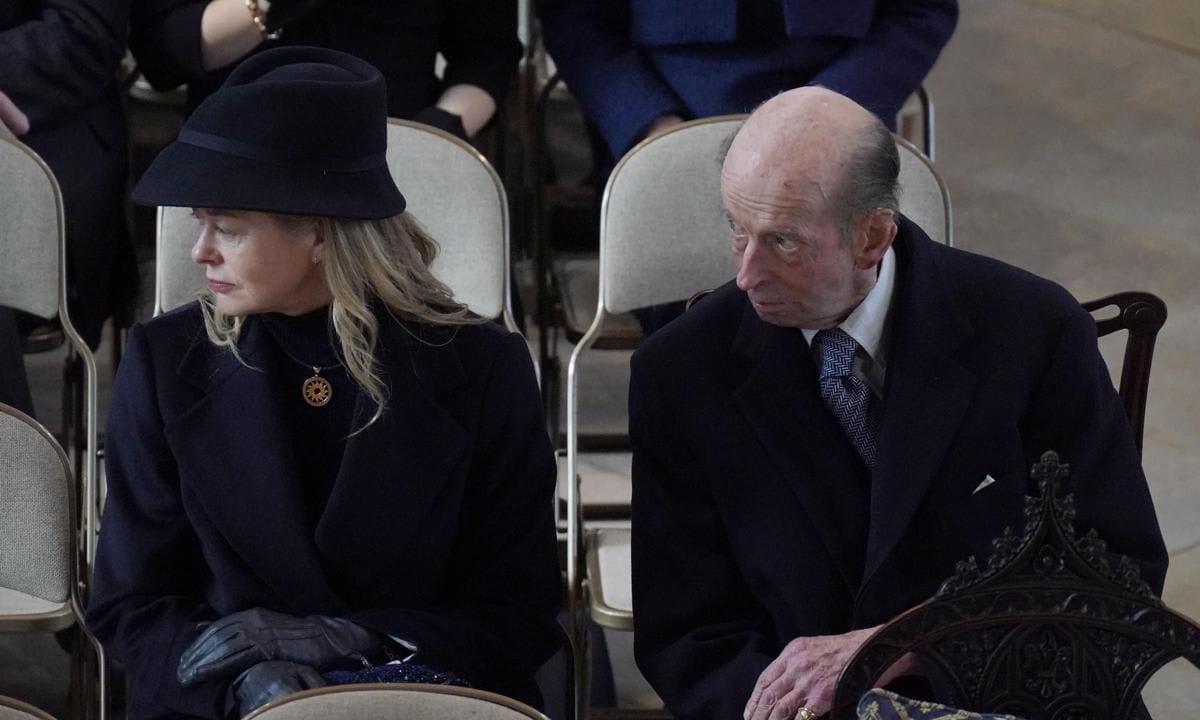 The Duke of Kent and his daughter Lady Helen Taylor