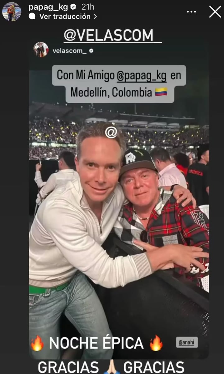 Karol G’s dad ‘Papá G’ enjoyed RBD’s Medellín concert alongside Anahí’s husband