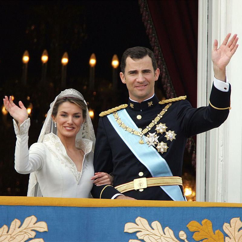 King Felipe and Queen Letizia royal wedding