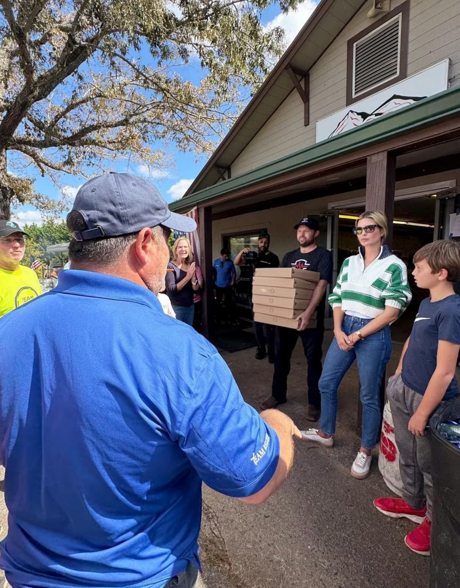 Ivanka Trump and her son Joseph join emergency relief efforts after Hurricane Helene devastation