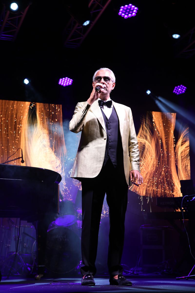  Andrea Bocelli performs onstage during the "The Fab Thirties" Event on July 21, 2024, in Forte dei Marmi, Italy. (Photo by Daniele Venturelli/Getty Images)