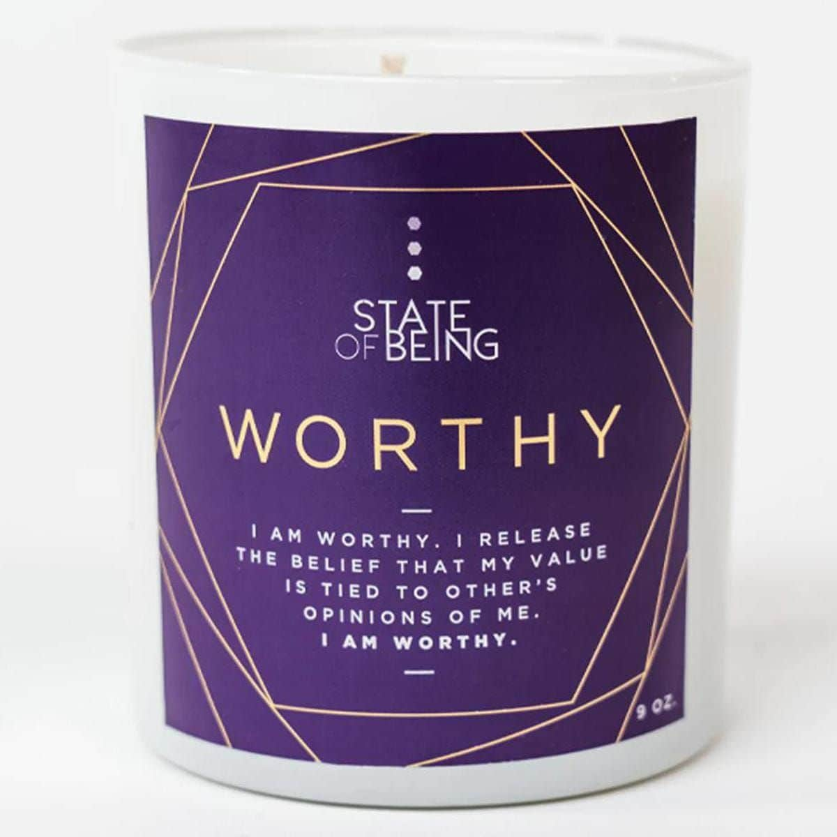 Affirmation candle