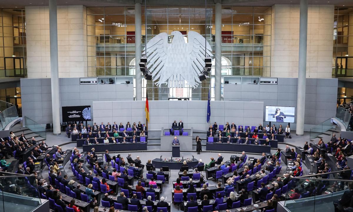 King Charles made history on March 30 becoming the first British Monarch to address the Bundestag in session