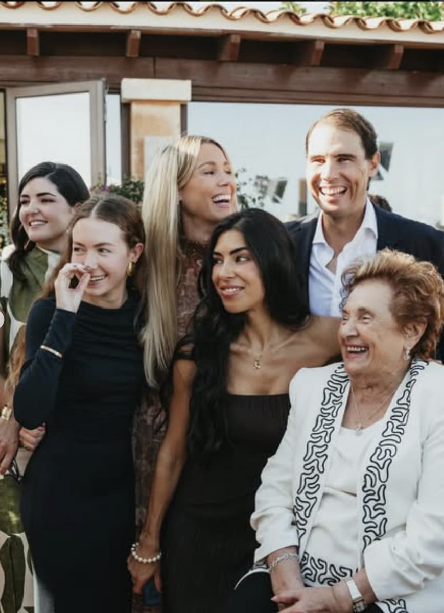 Rafael Nadal’s retirement glow — The tennis legend celebrates at his cousin’s wedding