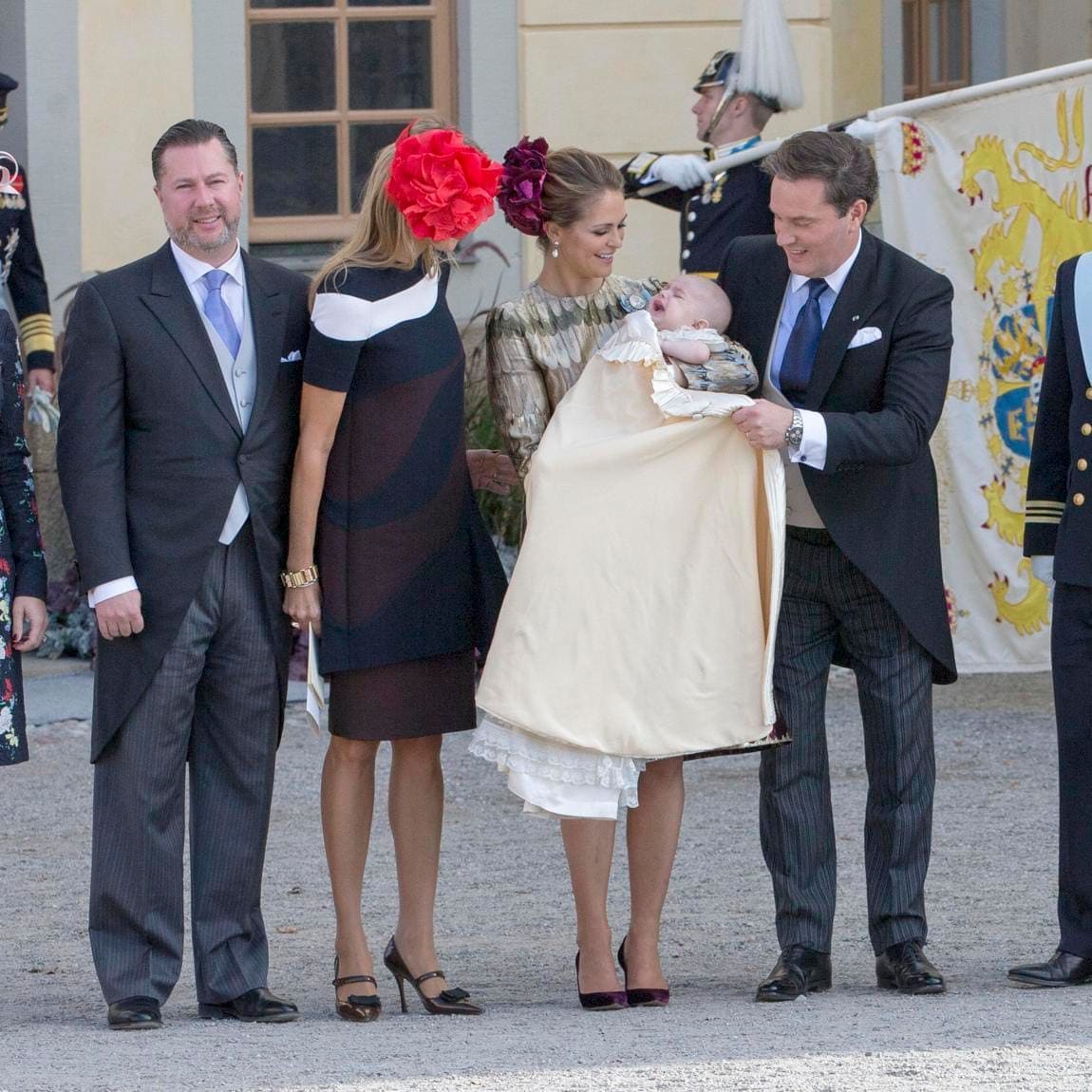 Gustaf is one of Princess Madeleine's son's godfathers