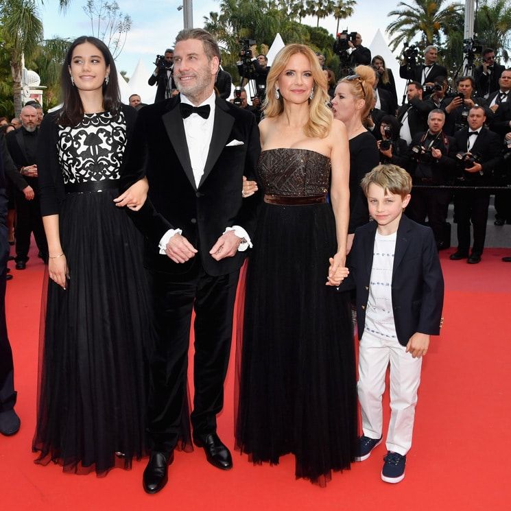 John Travolta and Kelly Preston had two very special guests on the carpet. During the <i>Gotti</i> screening, the Hollywood duo (and stars of the film) were joined by children Ella Bleu, 18, and seven-year-old Benjamin Travolta.
Photo: Getty Images