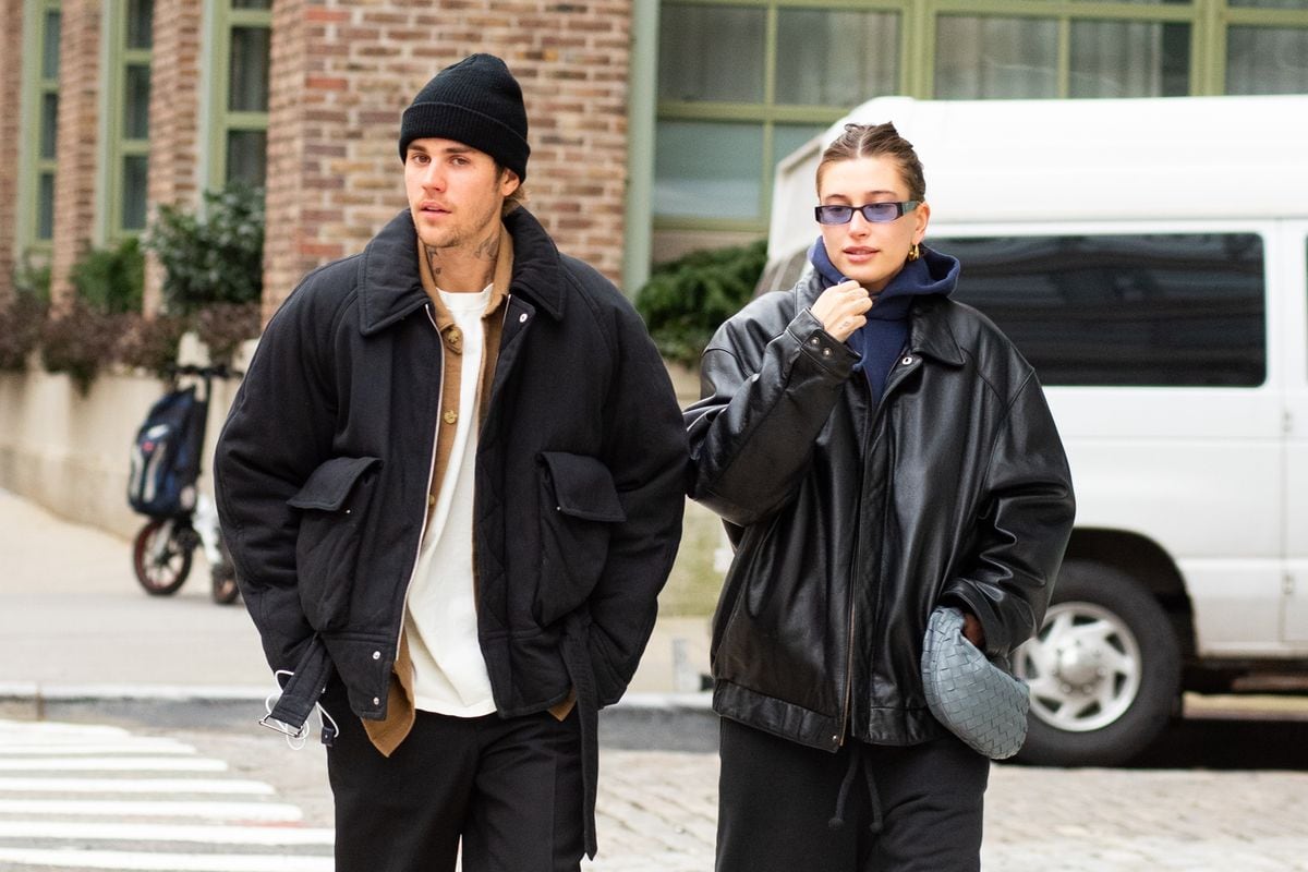  Justin Bieber and Hailey Bieber 