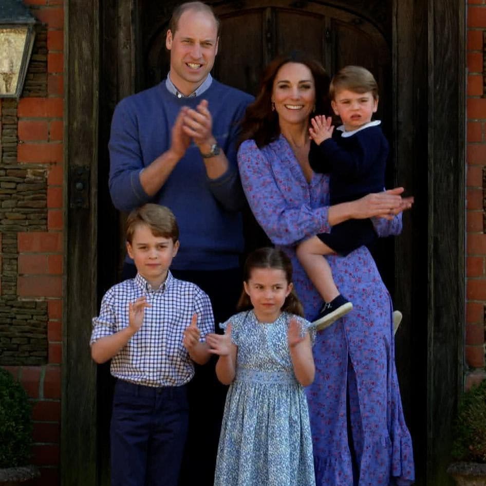 Kate and her three kids made a surprise appearance during the BBC charity special