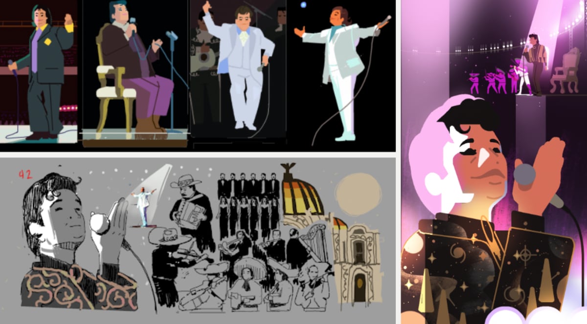 Juan Gabriel Google Doodle