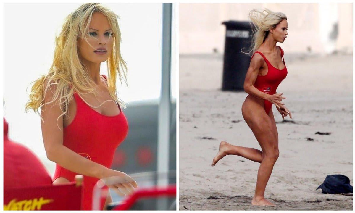 Lily James as Pamela Anderson